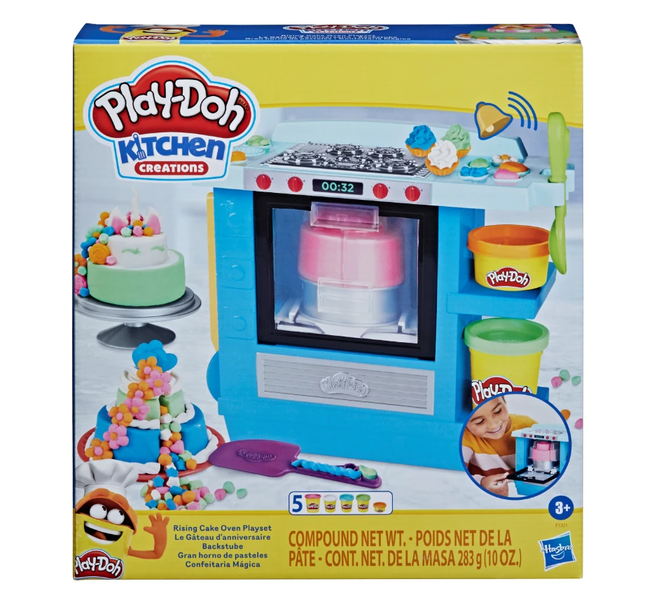 Hasbro PLAY DOH plastilino rinkinys Rising Cake Oven, F13215L0
