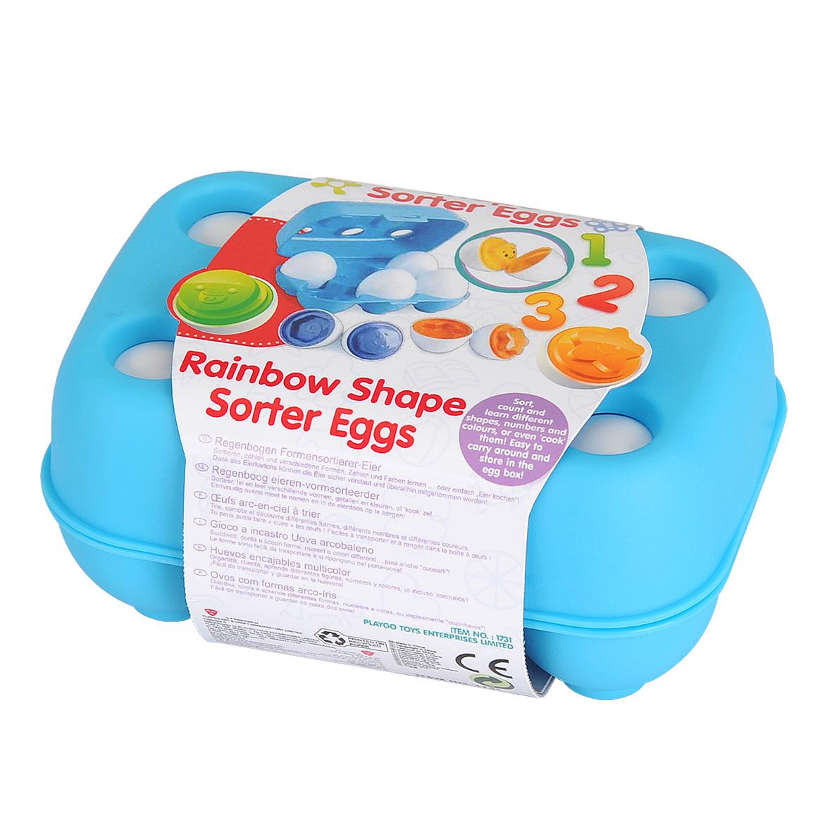 PLAYGO INFANT &TODDLER edukacinis žaislas Kiaušiniai, 6vnt., 1731 m.