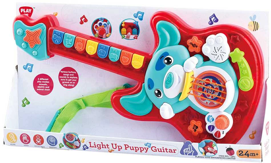 PLAYGO šviečianti gitara šuniukas, 1364