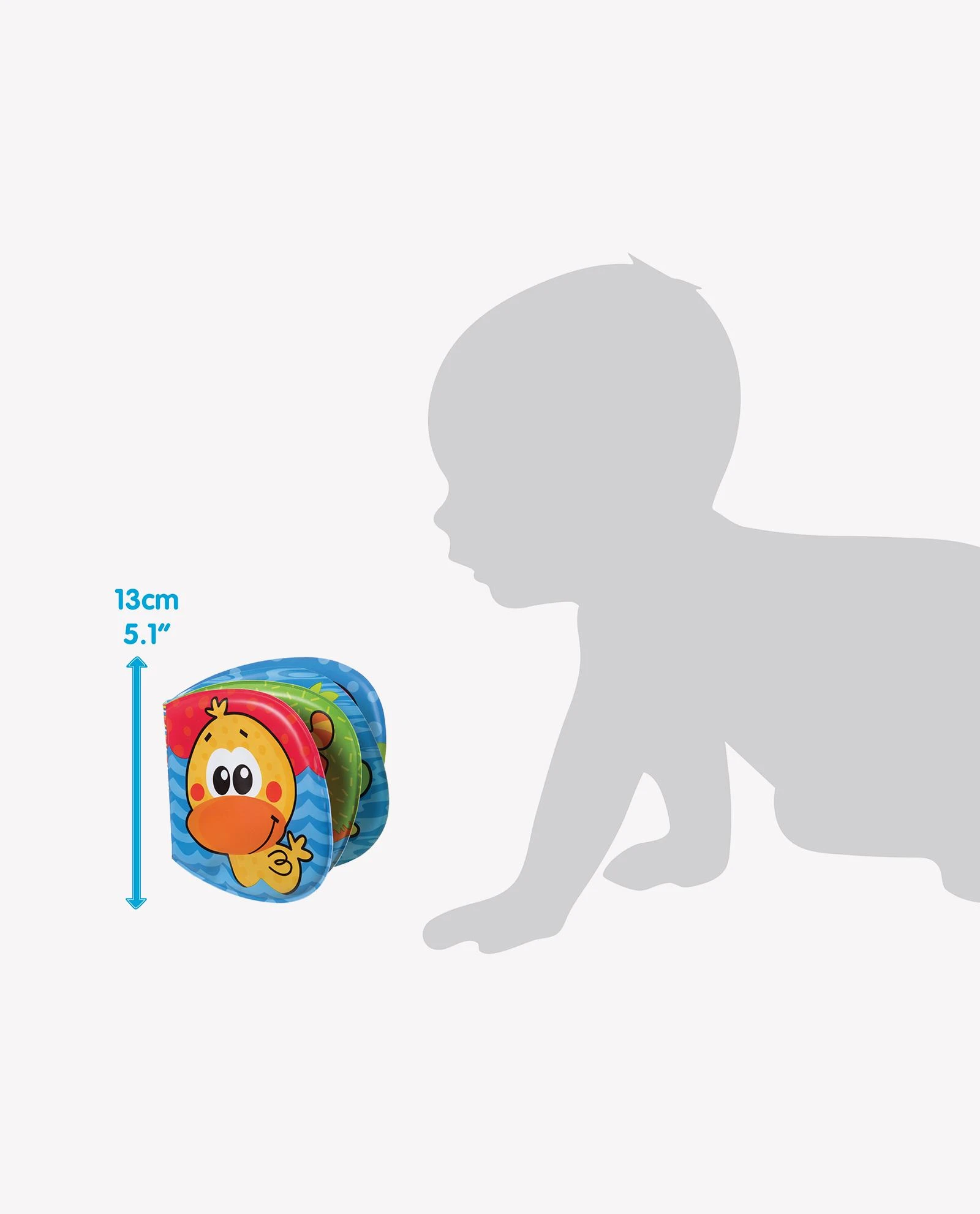 PLAYGRO knygelė žaisti vonioje Girls Garden, 0182722