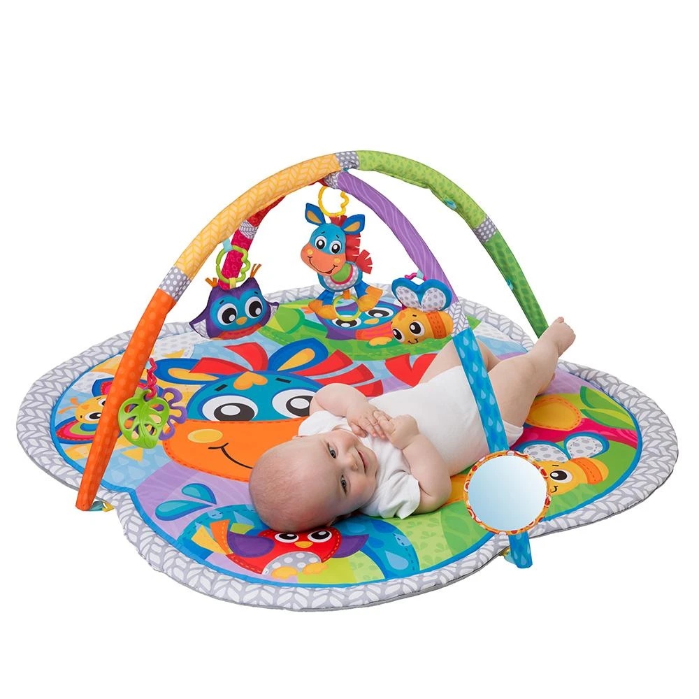 PLAYGRO muzikinis žaidimų kilimėlis Clip Clop Activity Gym, 0186991