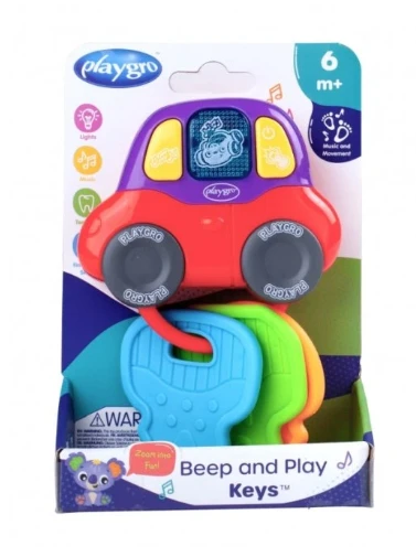 PLAYGRO muzikinis žaislas Beep And Play Keys, 6389065