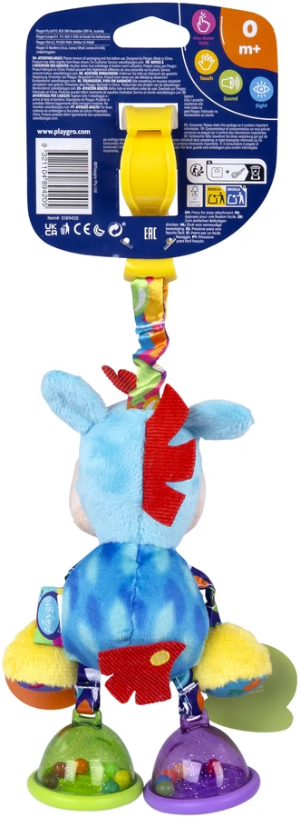 PLAYGRO pakabinamas žaislas Dingly Dangly Clip Clop, 010114004