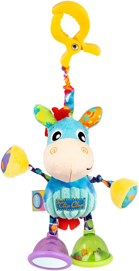 PLAYGRO pakabinamas žaislas Dingly Dangly Clip Clop, 010114004