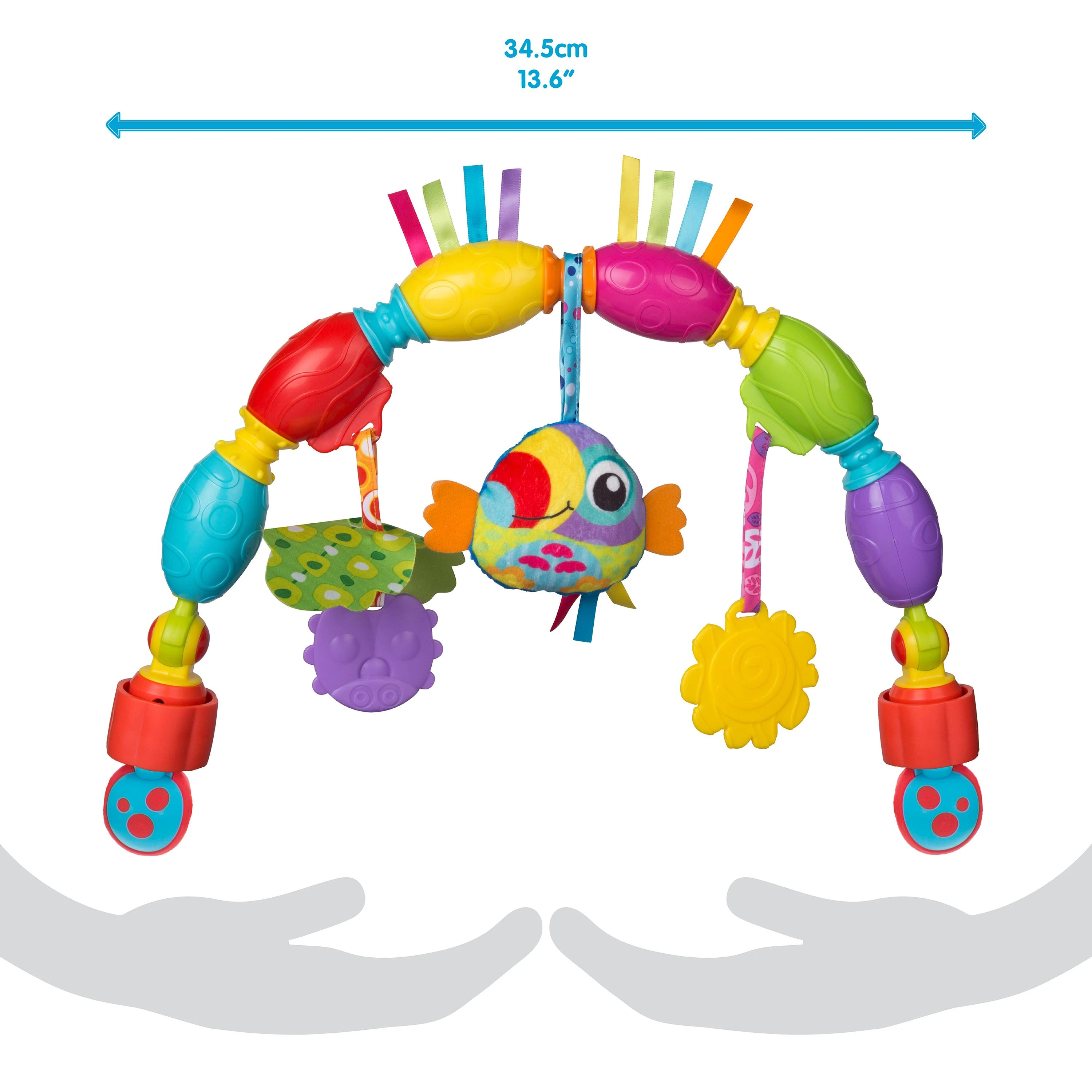 PLAYGRO vežimėlio žaislas Toucan Musical Play Arch, 0186985