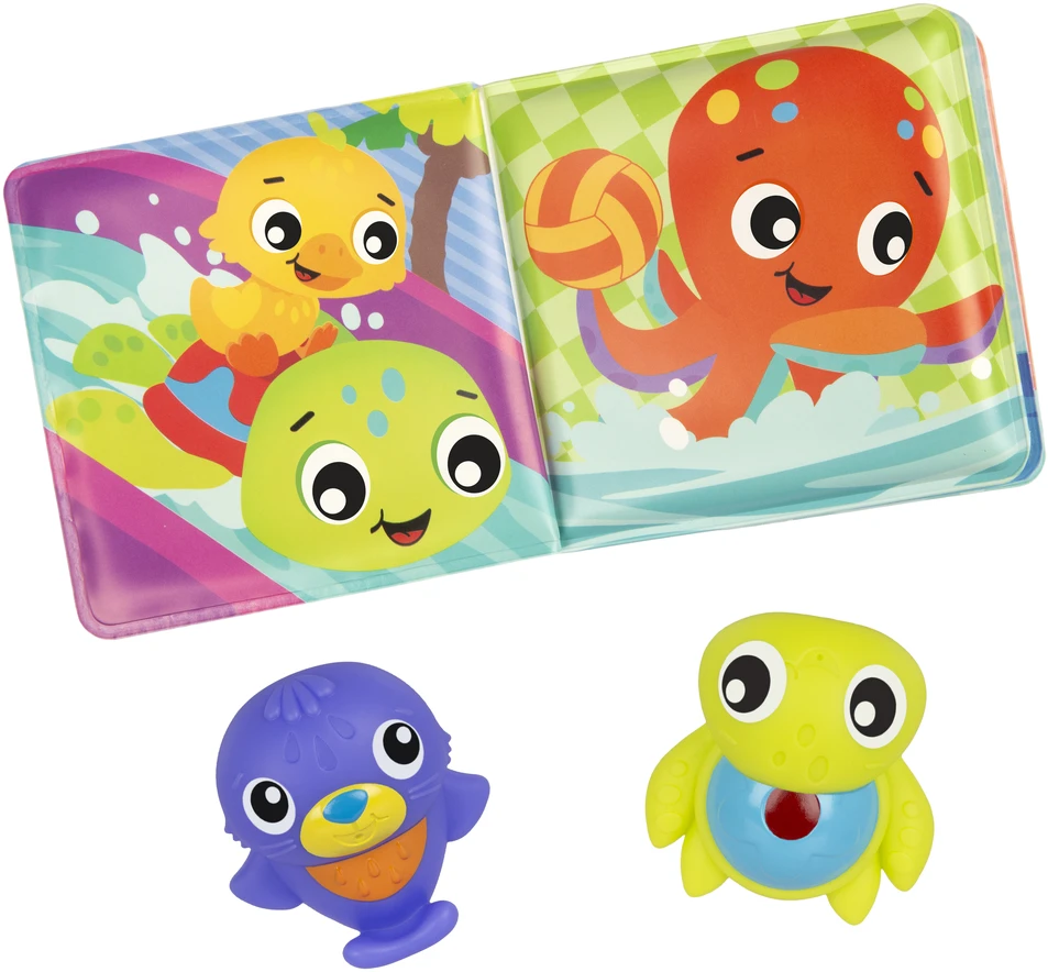 PLAYGRO vonios knygelė Bubble Book Splash, 0189089