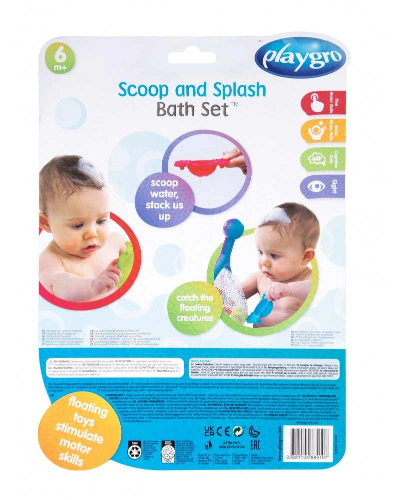 PLAYGRO vonios žaislas Scoop & Splash, 188410