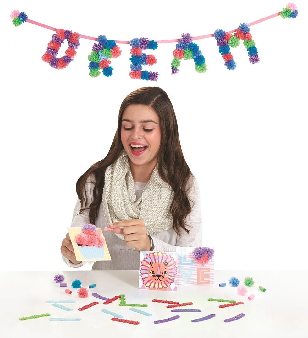 TM Toys POM POM WOW dekoravimo rinkinys, 48535