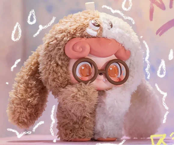 Jotoys Q.KID kolekcinė figūrėlė Emotional Hairy Monsters, JO-2025025