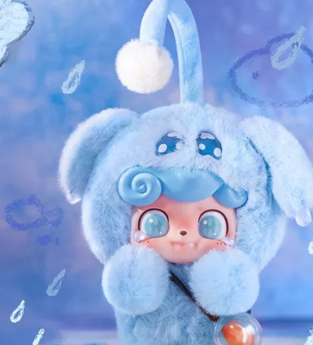 Jotoys Q.KID kolekcinė figūrėlė Emotional Hairy Monsters, JO-2025025