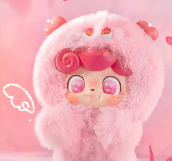 Jotoys Q.KID kolekcinė figūrėlė Emotional Hairy Monsters, JO-2025025