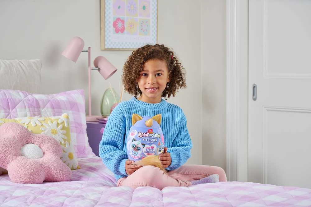 RAINBOCORNS pliušinis žaislas su aksesuarais Kittycorn Surprise, 3 serija, asort., 92104