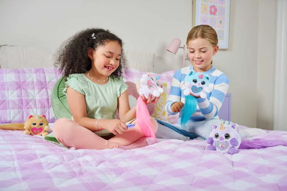 RAINBOCORNS pliušinis žaislas su aksesuarais Kittycorn Surprise, 3 serija, asort., 92104