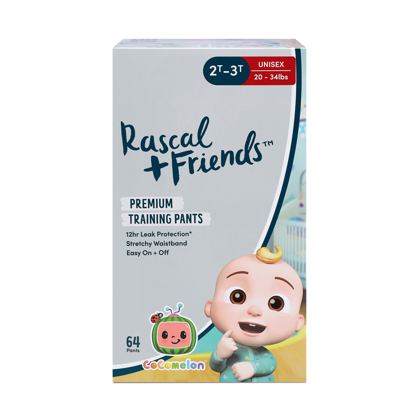 Rascal And Friends RASCAL + FRIENDS sauskelnės-kelnaitės, 4 dydis, 64 ...