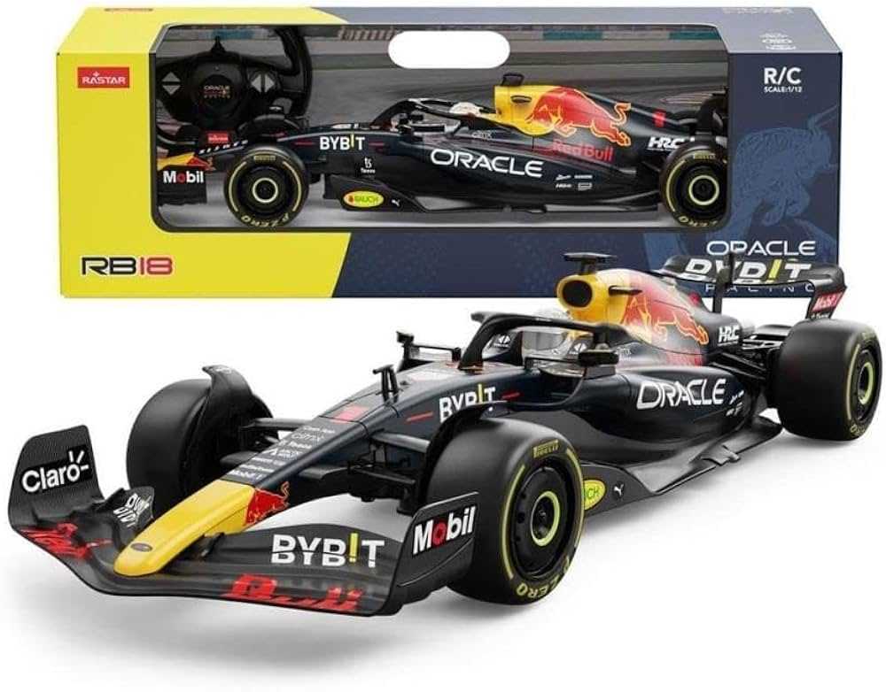 RASTAR 1:12 R/C valdomas automodelis Oracle Raudona Bull Racing RB18, 94700