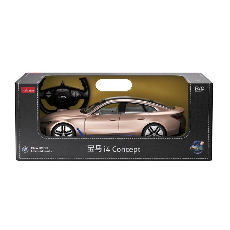 RASTAR 1:14 valdomas automodelis BMW i4, 98300
