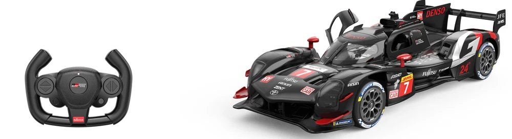RASTAR 1:14 valdomas automodelis Toyota Gazoo Racing GR010 Hybrid WEC, 10530