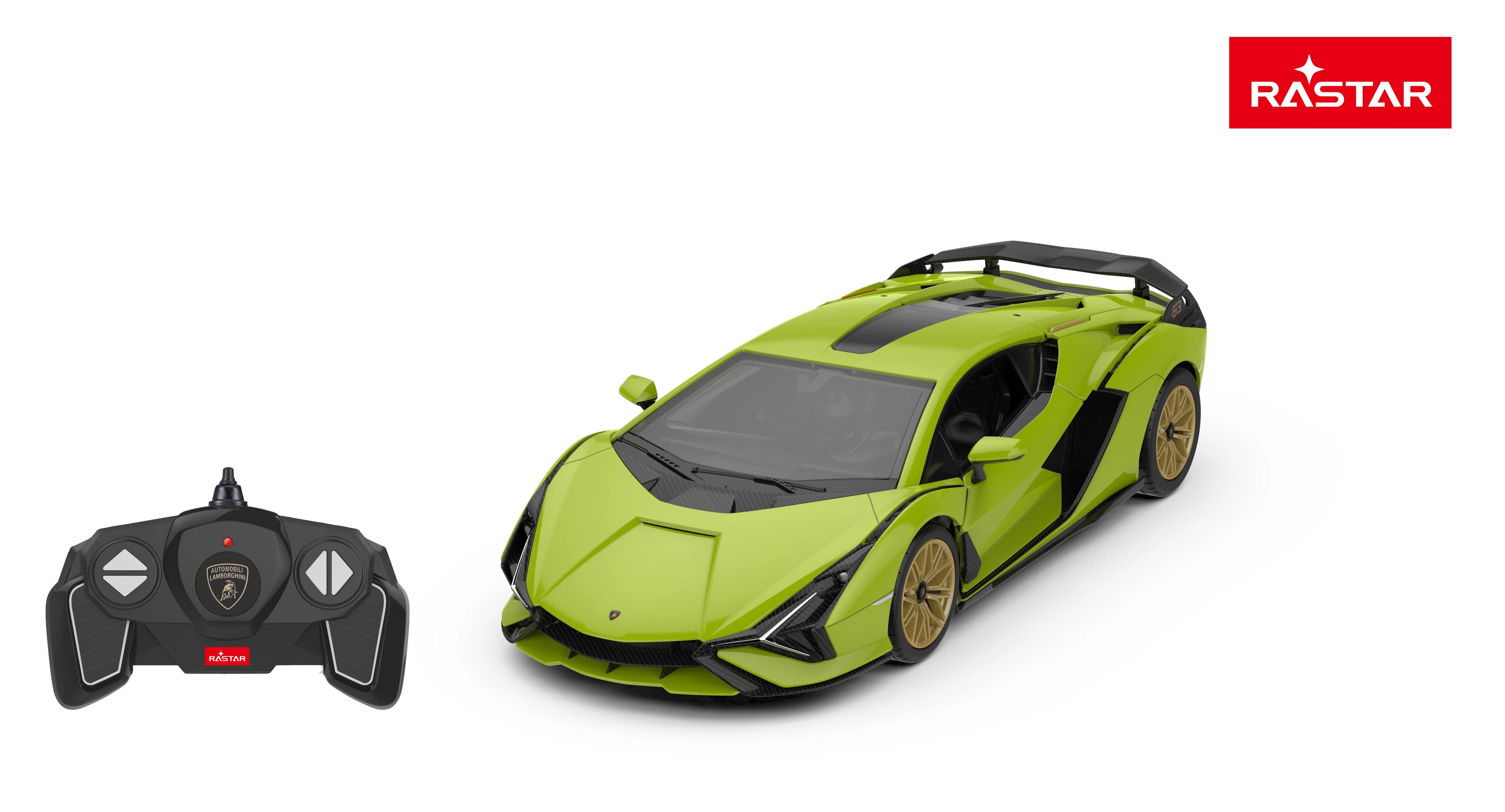 RASTAR 1:18 mastelio valdomas automodelis-konstruktorius Lamborghini Sian, 97400