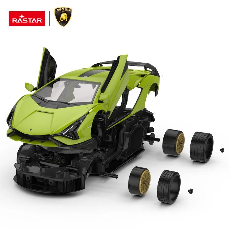 RASTAR 1:18 mastelio valdomas automodelis-konstruktorius Lamborghini Sian, 97400