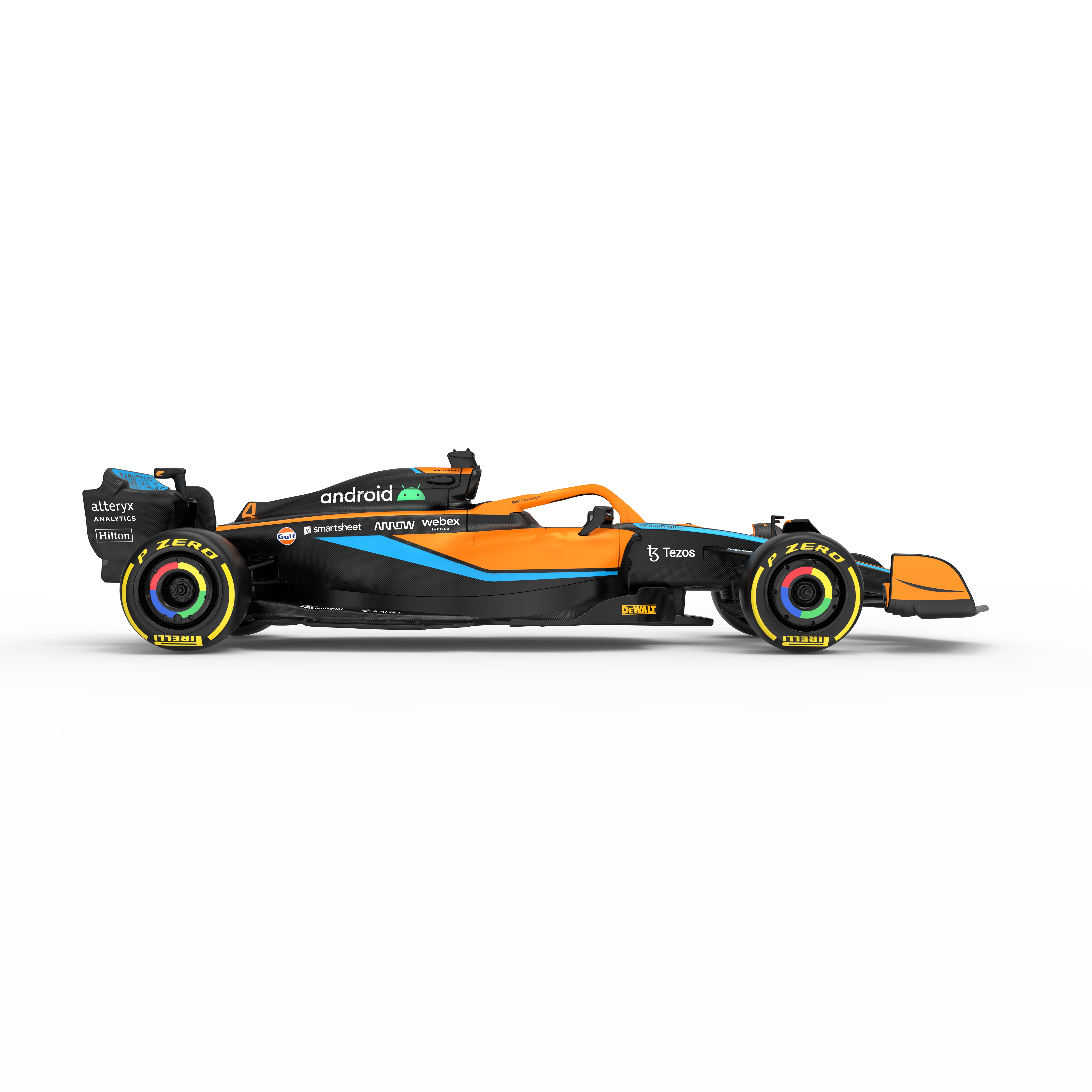 RASTAR 1:18 valdomas automobilis McLaren F1 MCL36, 93300