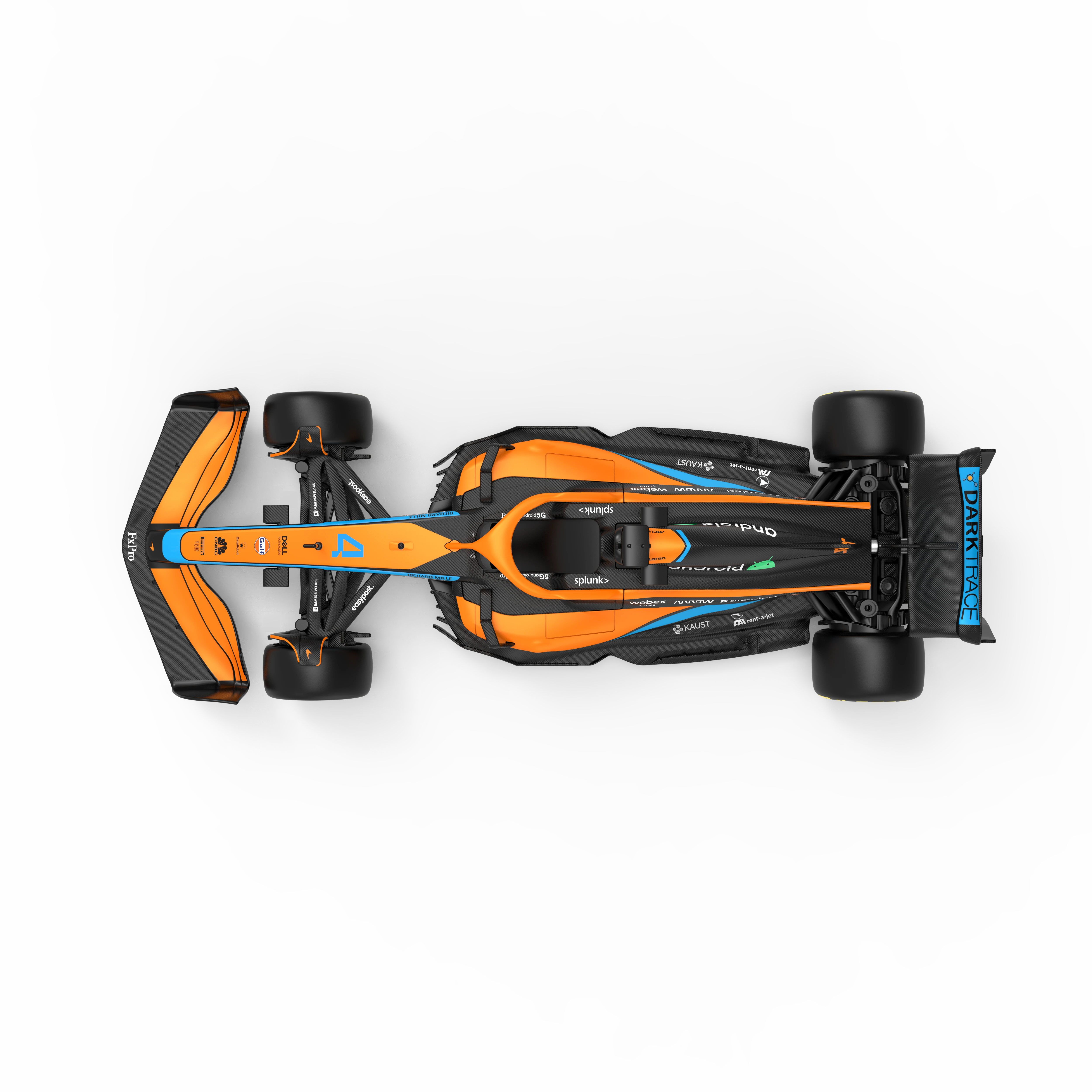 RASTAR 1:18 valdomas automobilis McLaren F1 MCL36, 93300