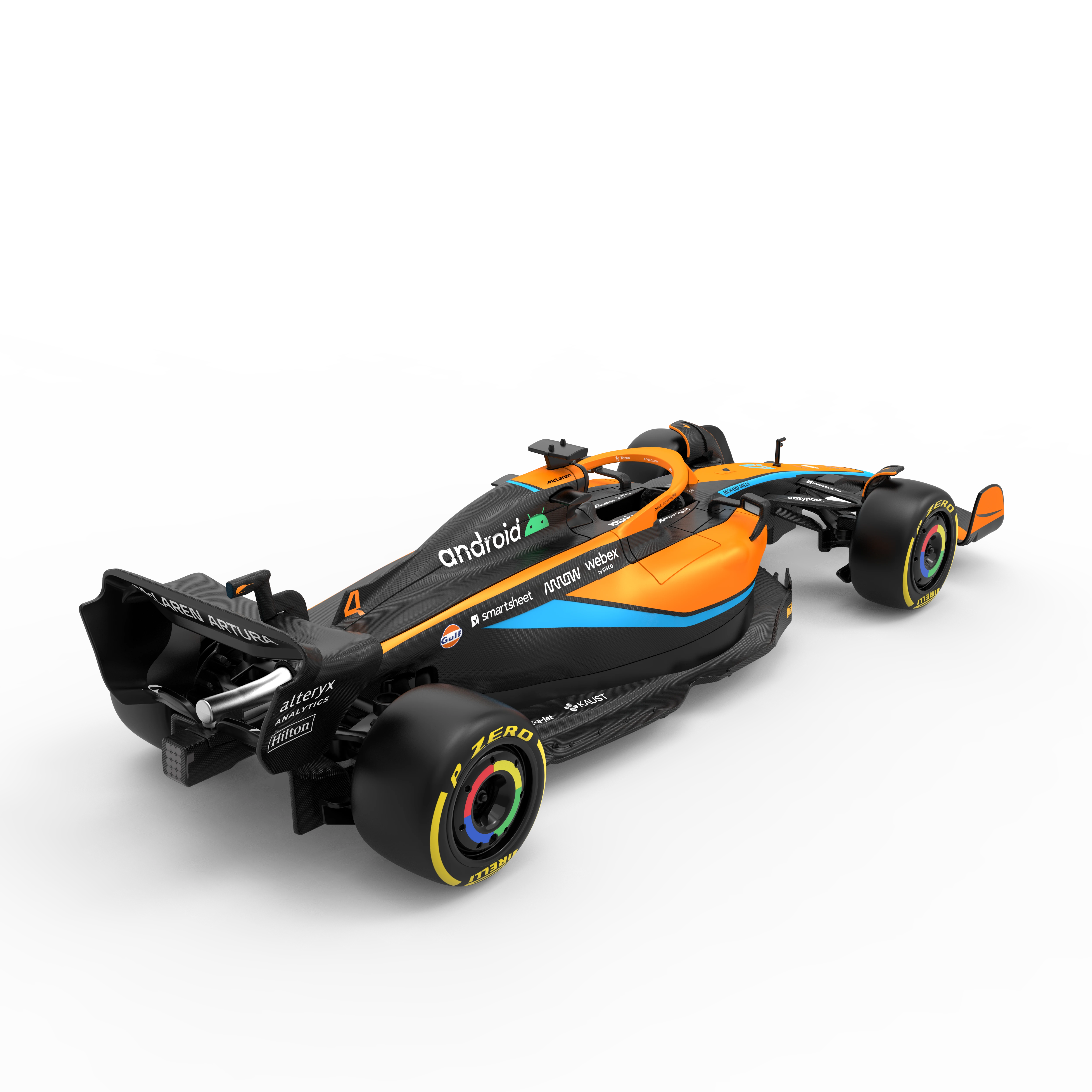 RASTAR 1:18 valdomas automobilis McLaren F1 MCL36, 93300
