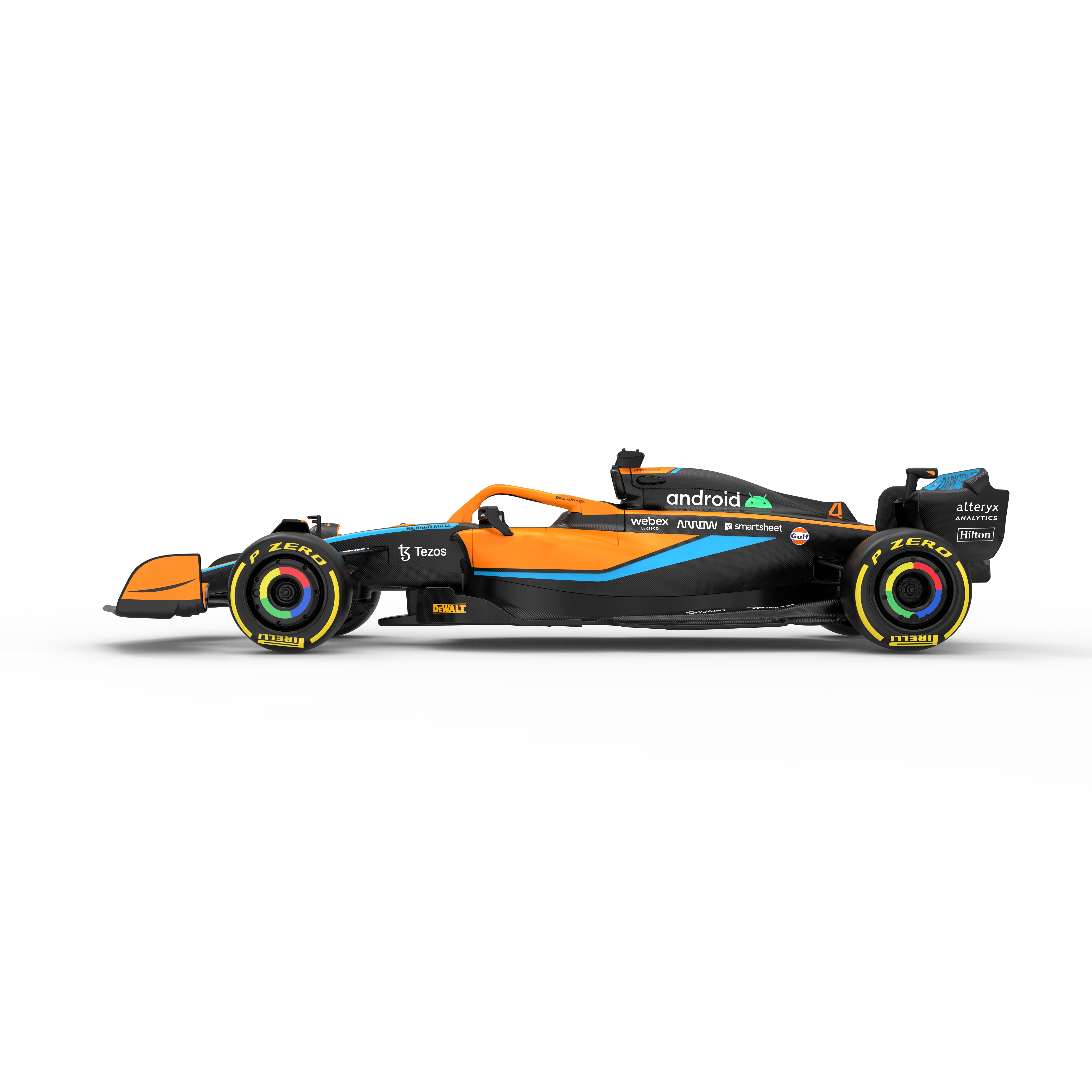 RASTAR 1:18 valdomas automobilis McLaren F1 MCL36, 93300