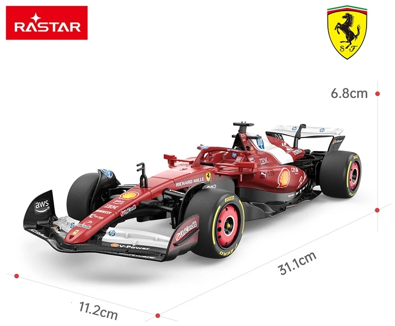 Nezatříděno RASTAR 1:18 valdomas automodelis Ferrari SF-25, 10450