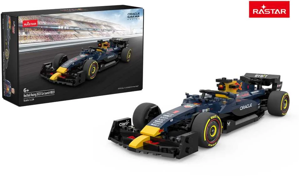 Bburago RASTAR 1:24 surenkamas automodelis Raudona Bull F1 RB19, 92500