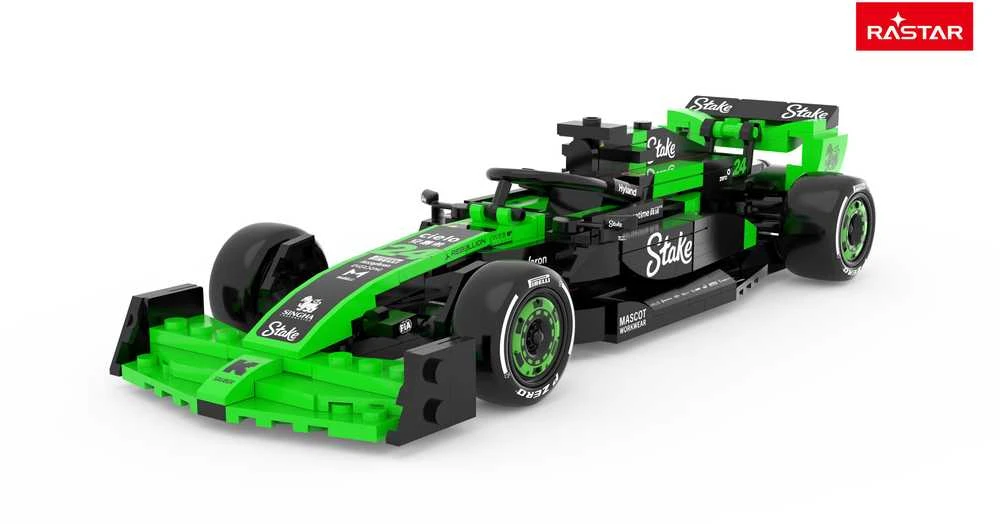 Rastar Group Konstruktorius Stake F1 Team KICK Sauber C44 Blocks automobilis RASTAR Žalias 1:24