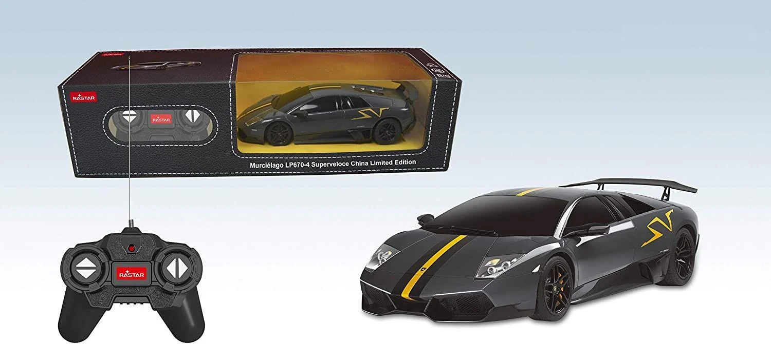 RASTAR 1:24 valdomas automodelis Lamborghini Murcielago LP670-4, 39001