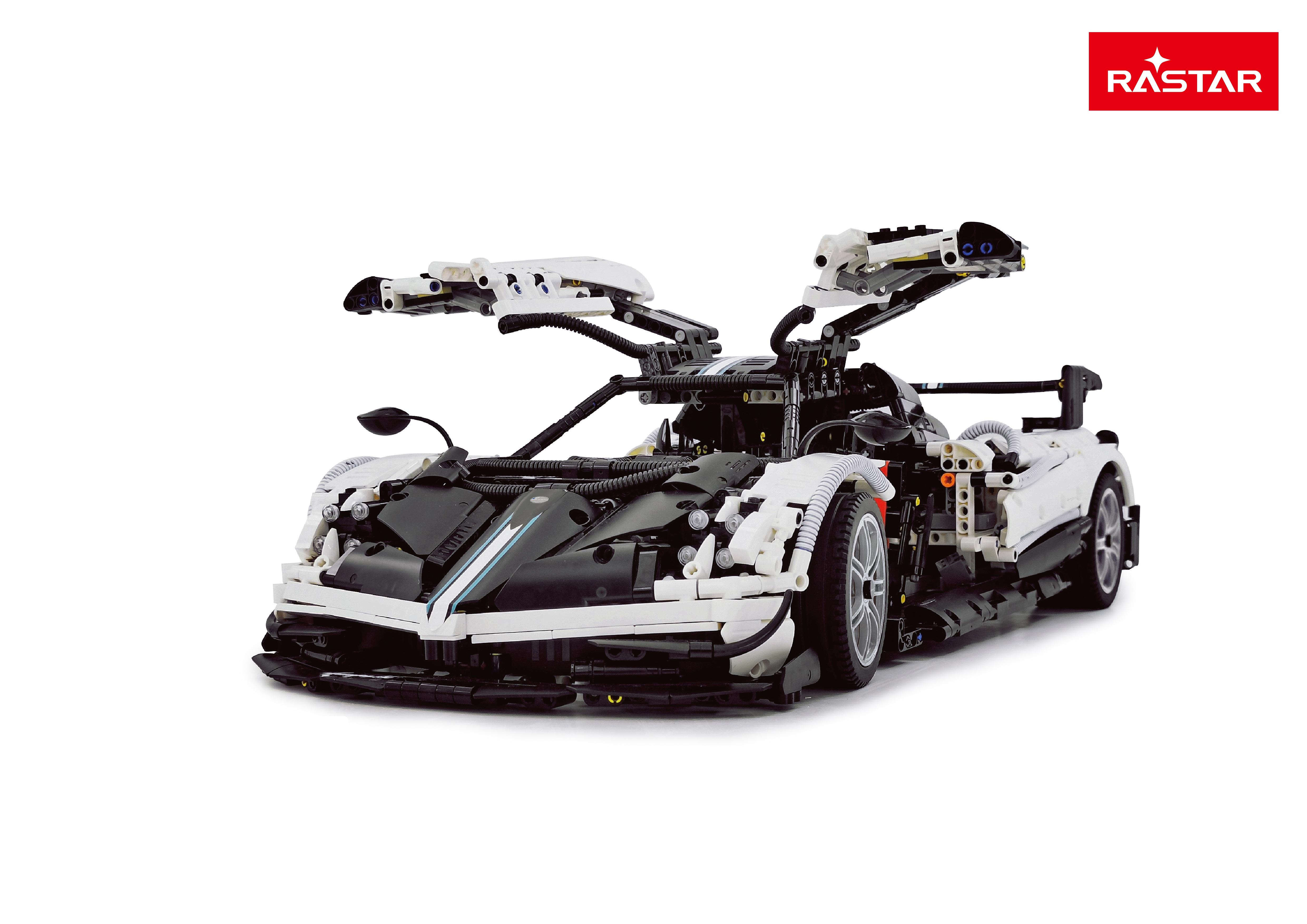 RASTAR 1:8 mastelio surenkamas automodelis Pagani Huayra BC Bricks, 97910