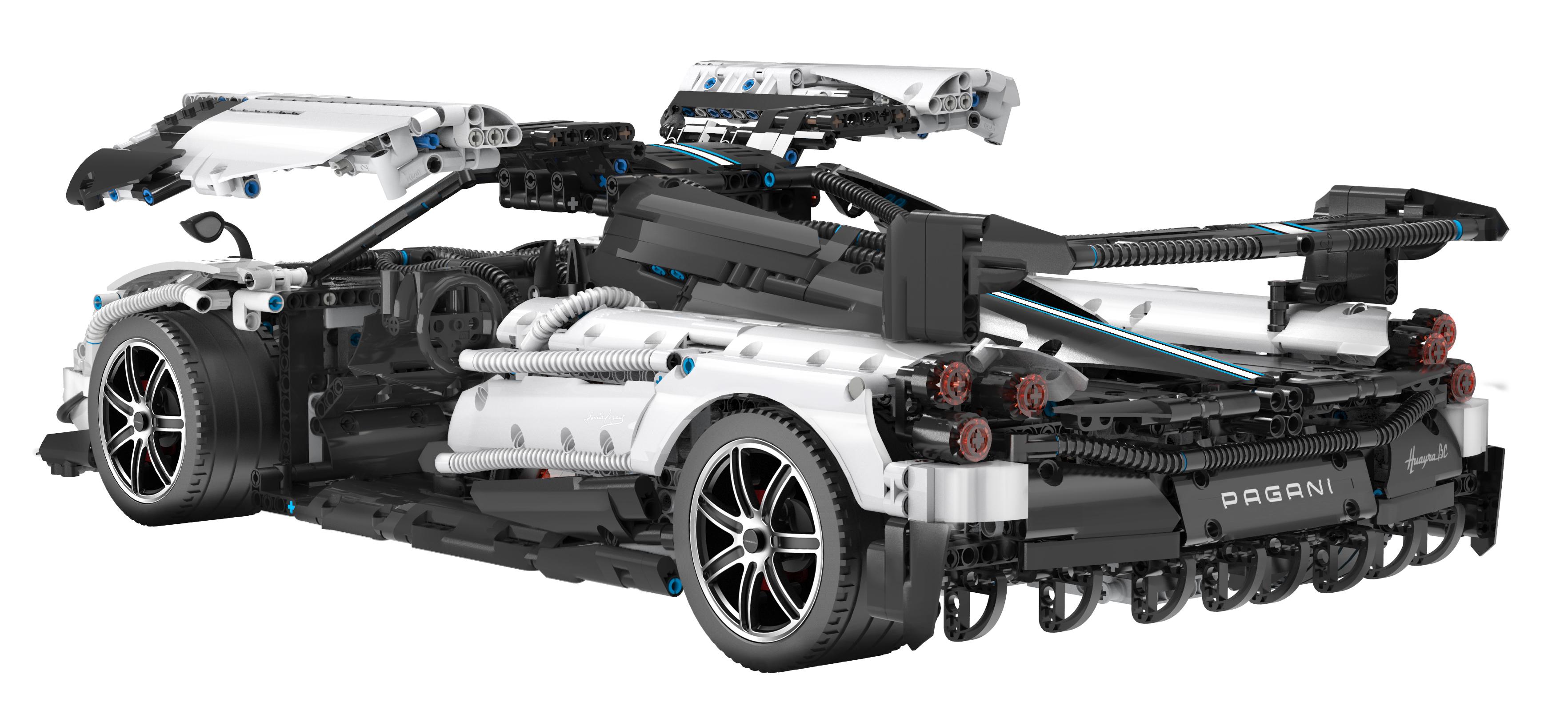 RASTAR 1:8 mastelio surenkamas automodelis Pagani Huayra BC Bricks, 97910
