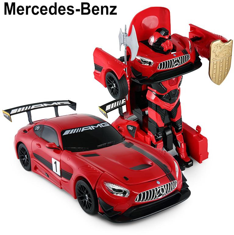 RASTAR automodelis transformuojamas valdomas RC 1:14 Mercedes-Benz GT3, 74800