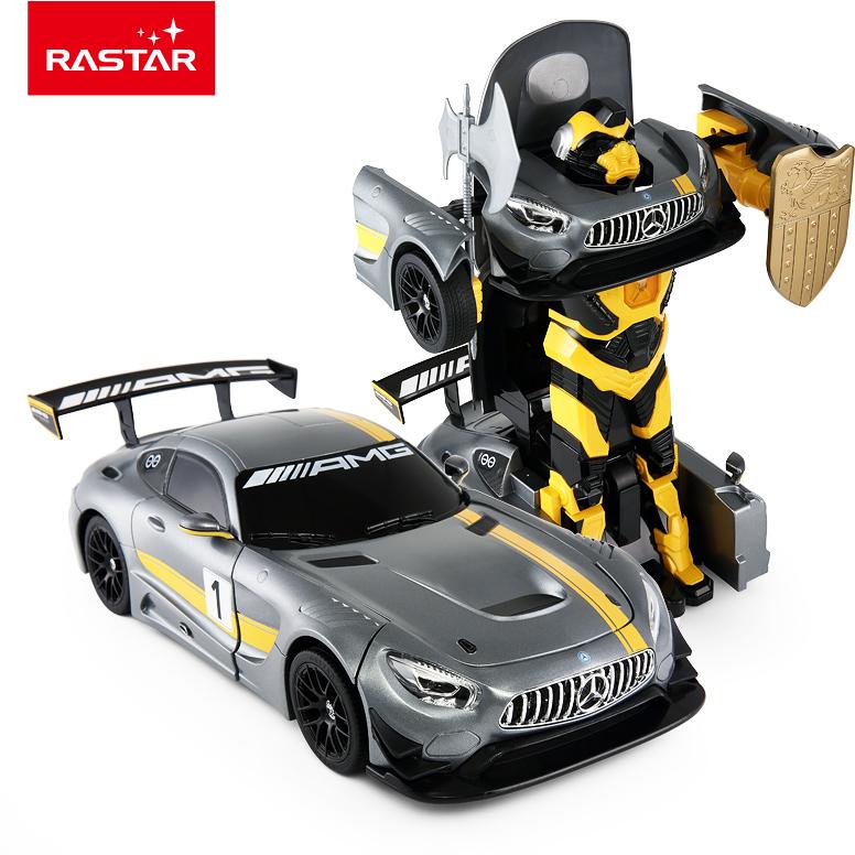RASTAR automodelis transformuojamas valdomas RC 1:14 Mercedes-Benz GT3, 74800