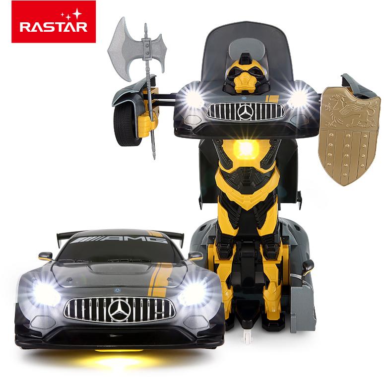 RASTAR automodelis transformuojamas valdomas RC 1:14 Mercedes-Benz GT3, 74800