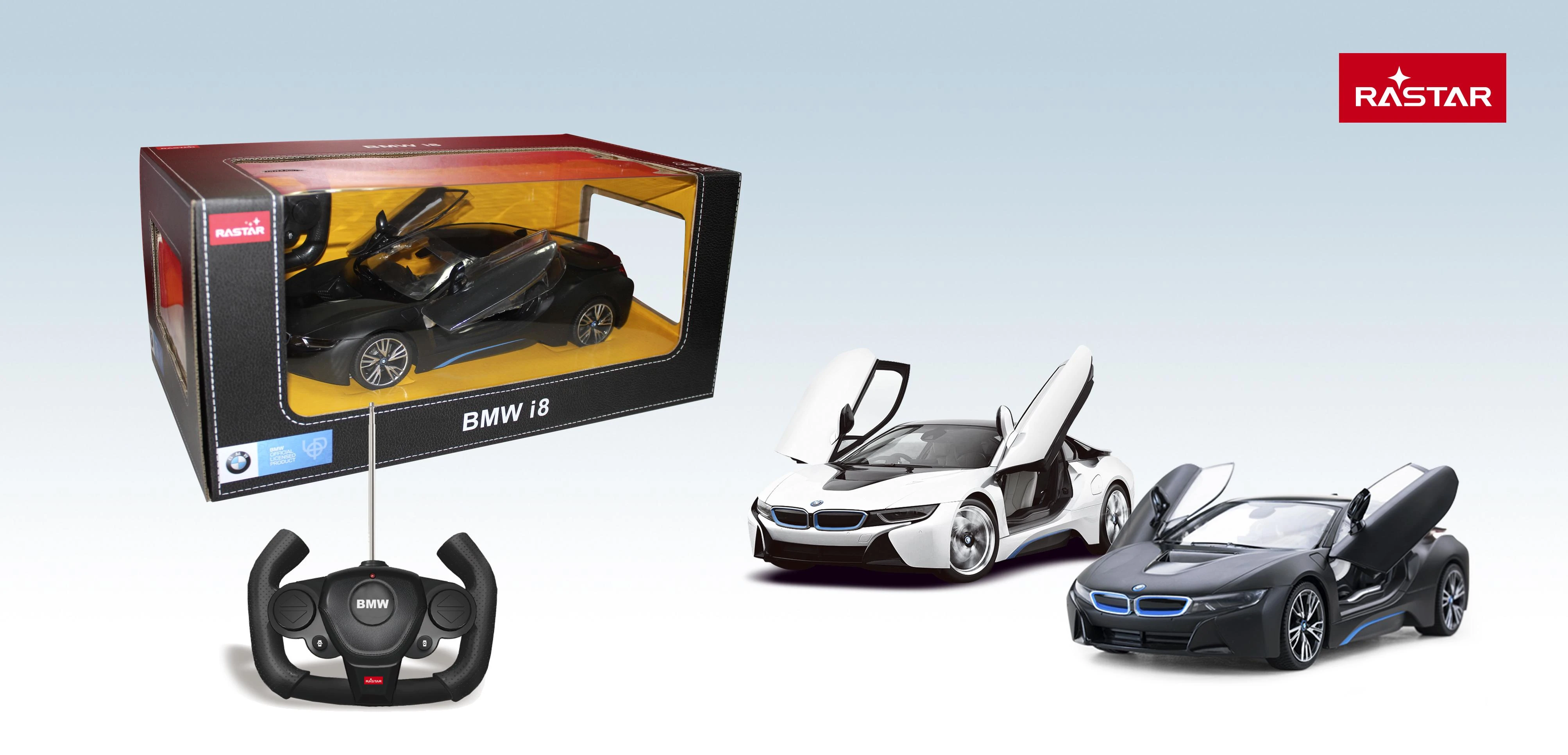 RASTAR automodelis valdomas R/C 1:14 BMW i8, 71000