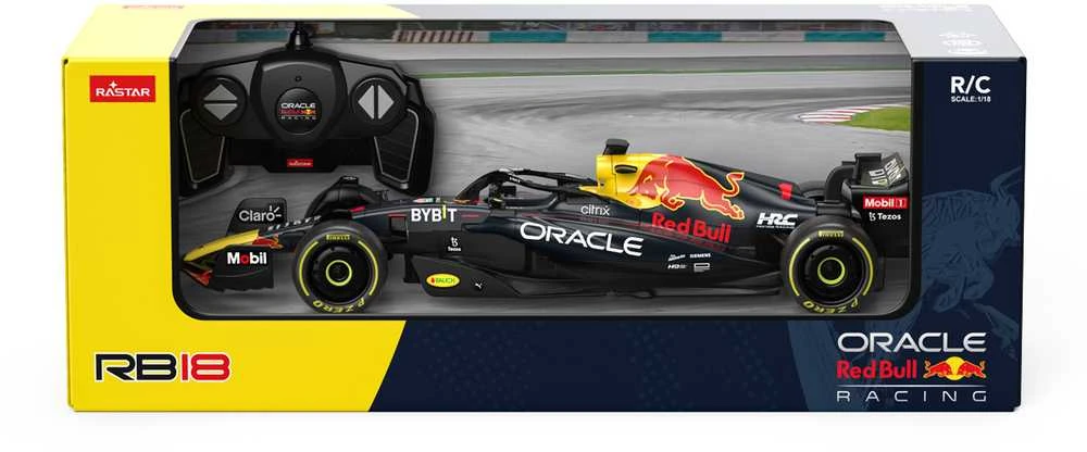 RASTAR automodelis valdomas R/C1:18 Oracle Raudona Bull Racing RB18, 94800