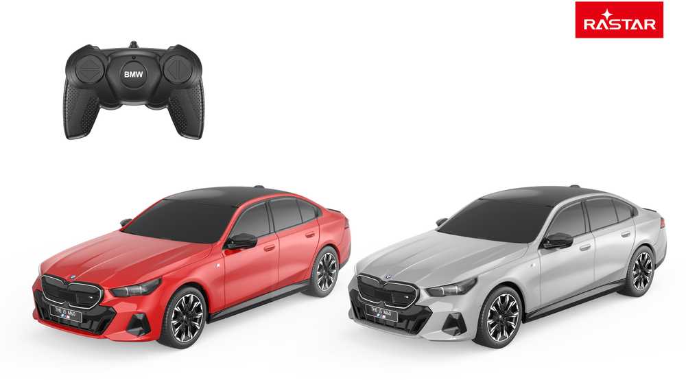 RASTAR R/C 1:24 valdomas automodelis BMW i5, asort., 10180