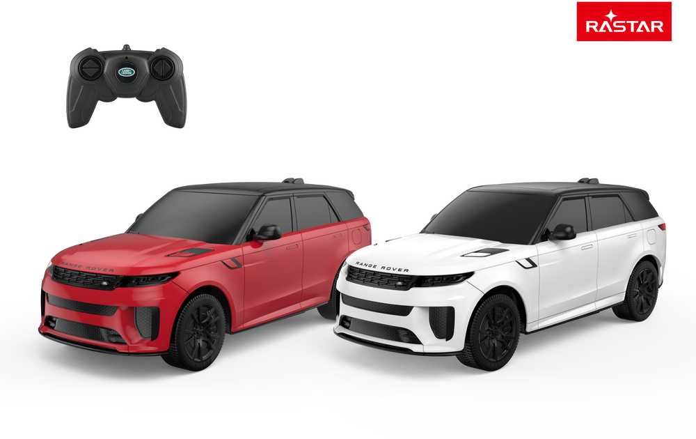 Autko R/C 1:24 Range Rover Sport SV Baltas RASTAR