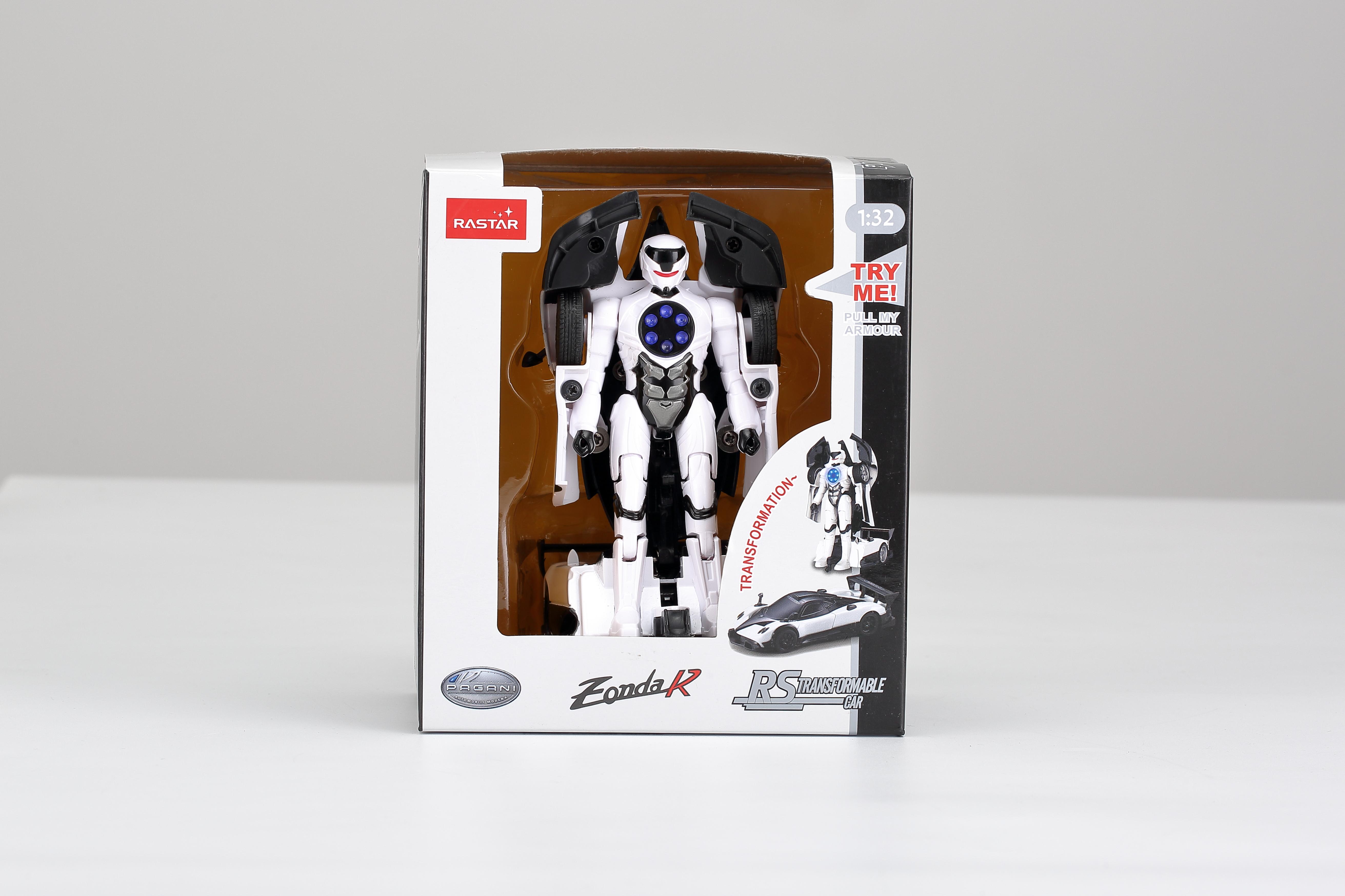 RASTAR transformeris Lietas 1/32 Pagani Zonda R, assort., 61900