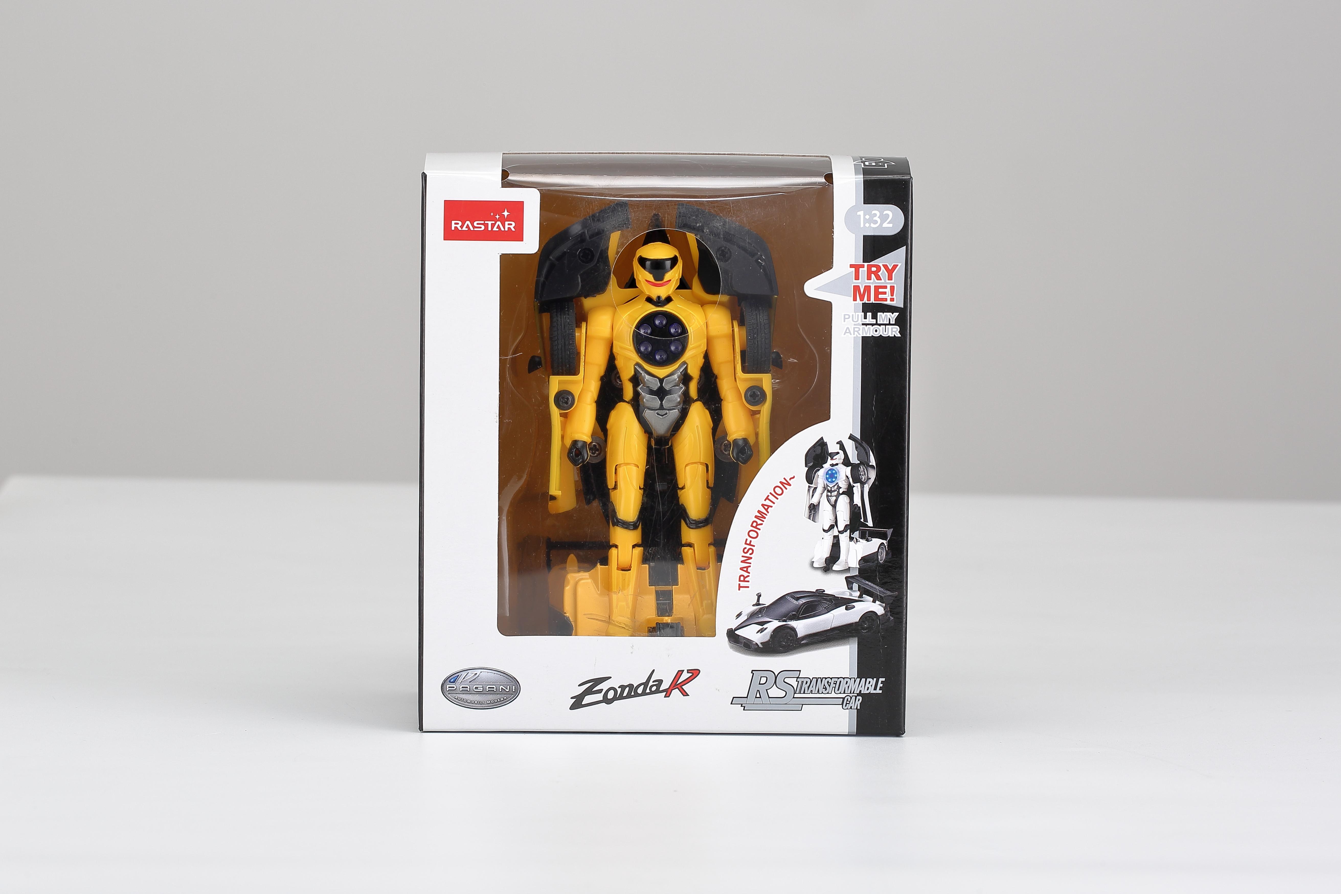 RASTAR transformeris Lietas 1/32 Pagani Zonda R, assort., 61900