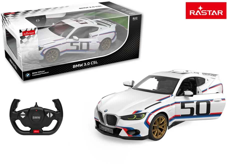 RASTAR valdomas automodelis R/C 1:14 BMW 3.0 CSL, 92800