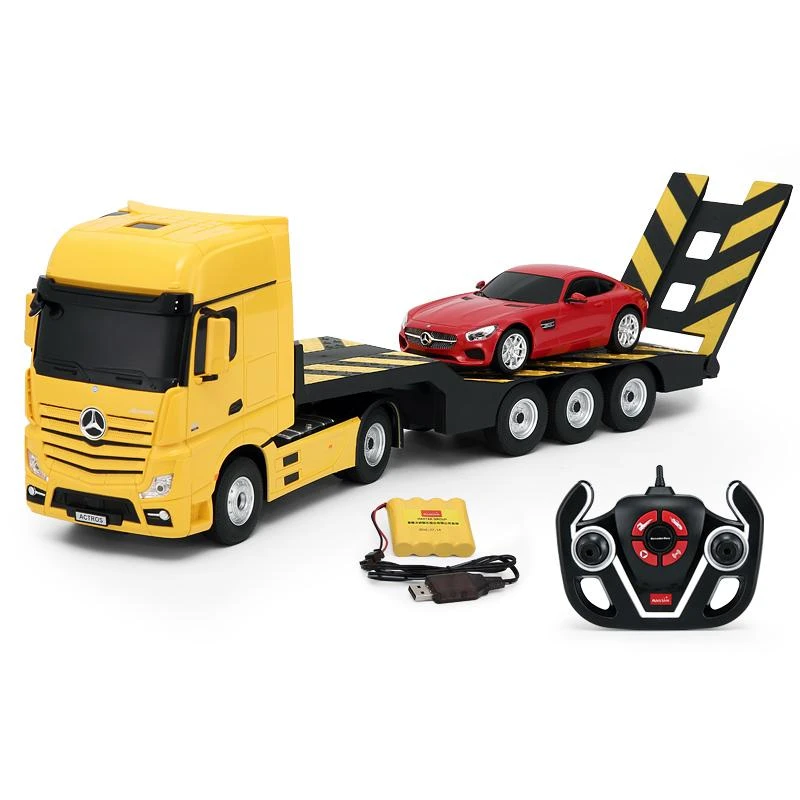RASTAR vilkikas su automobiliu valdomas RC Mercedes-Benz Actros, asoort.,74940