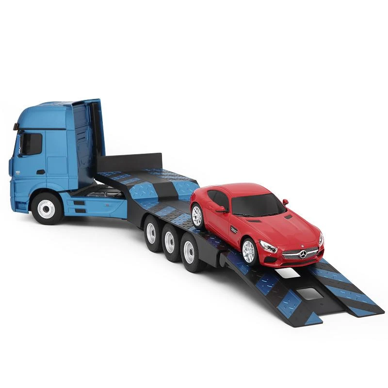 RASTAR vilkikas su automobiliu valdomas RC Mercedes-Benz Actros, asoort.,74940