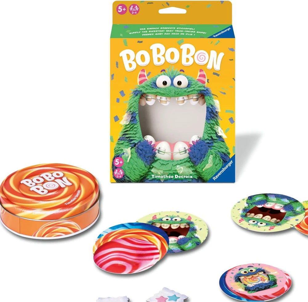 RAVENSBURGER Bo Bo Bon! kortų žaidimas, (EN), 25054 7