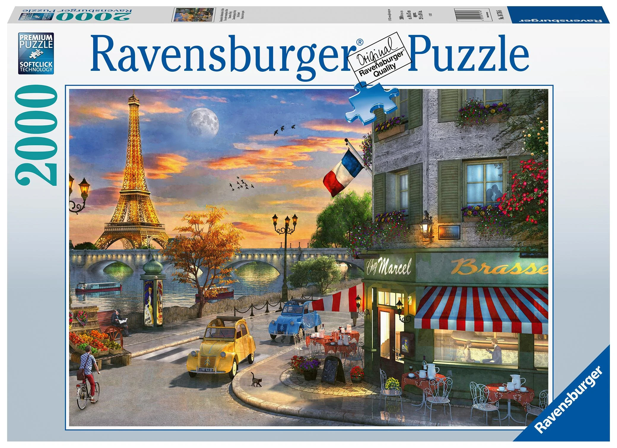 RAVENSBURGER dėlionė AT Painted Szene, 2000d., 16716
