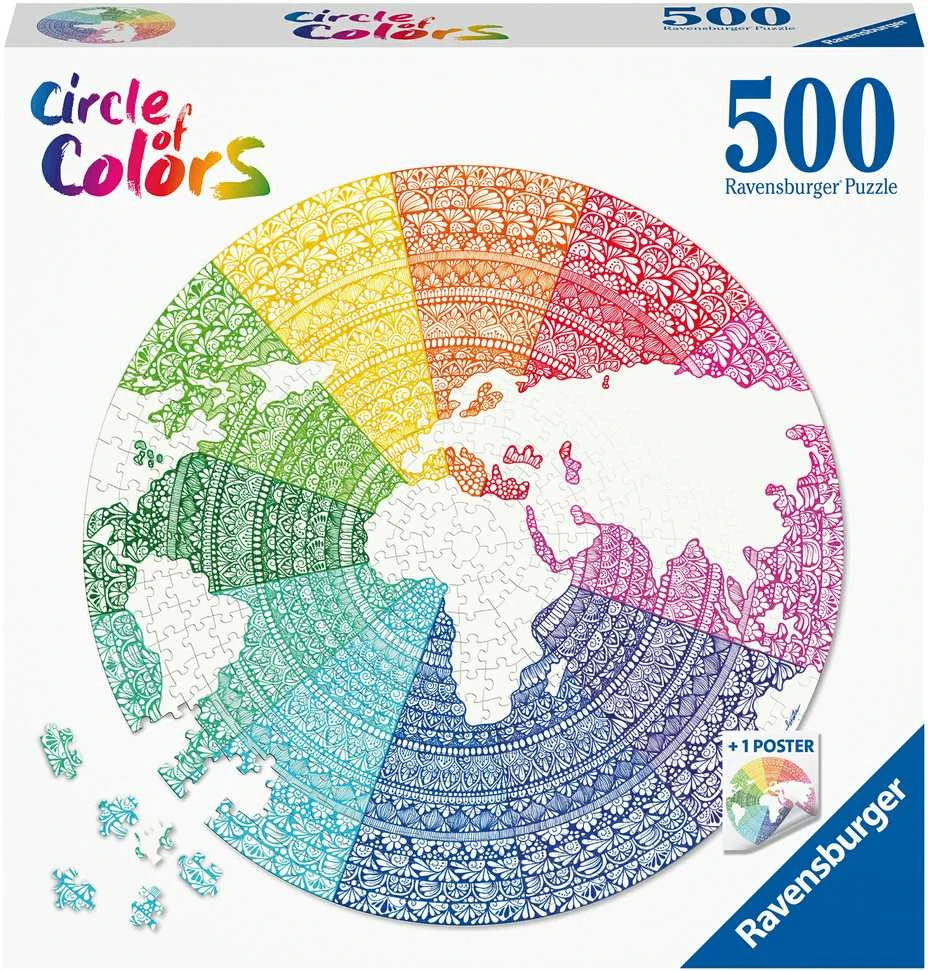 Ravensburger Dėlionė 500 vnt. - Mandala