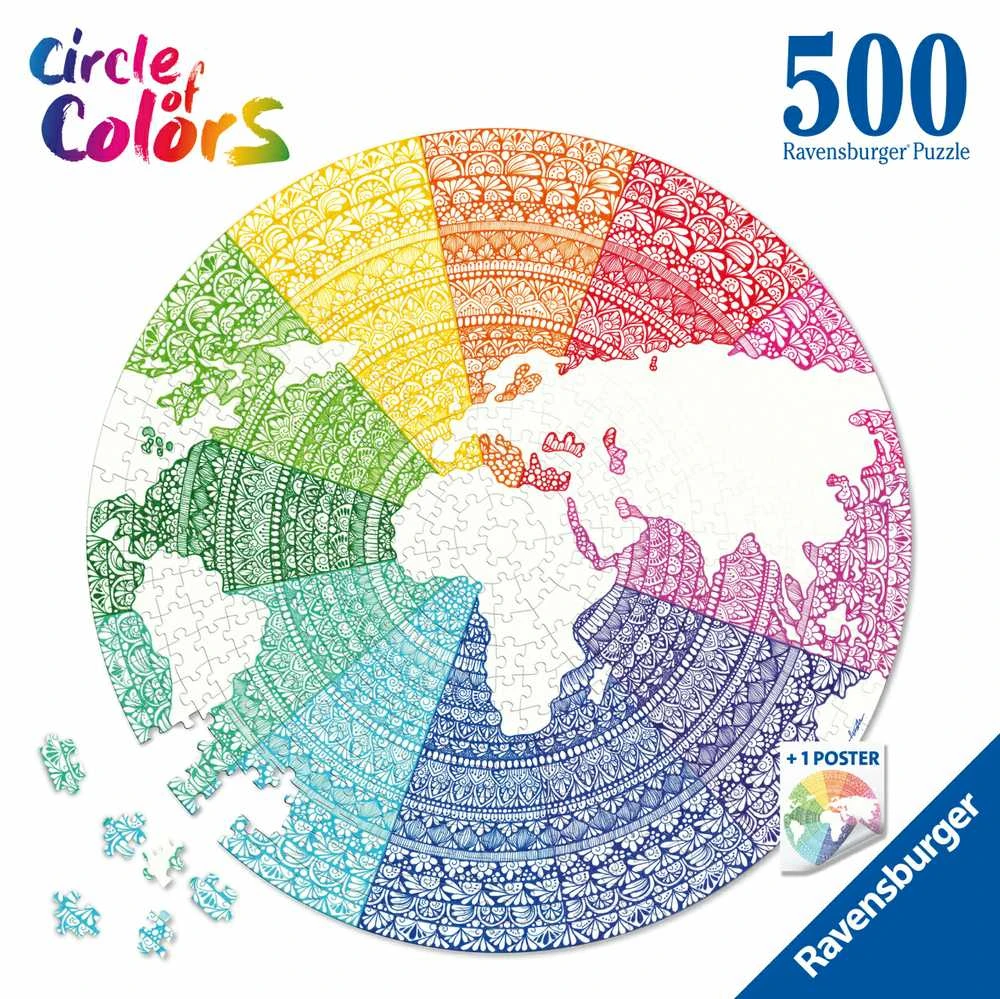 Ravensburger Dėlionė 500 vnt. - Mandala