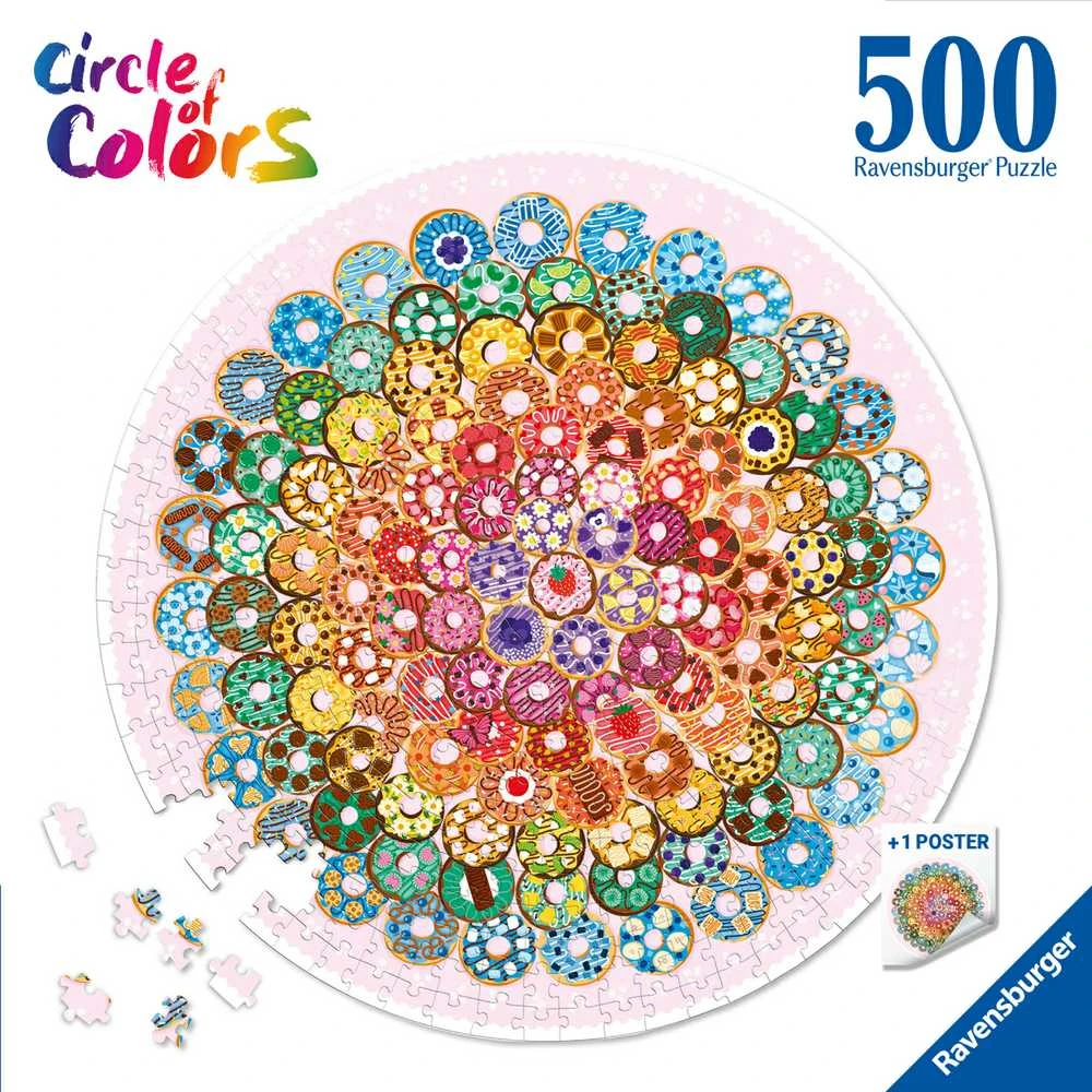 Ravensburger Dėlionė 500 vnt. - Spurgos